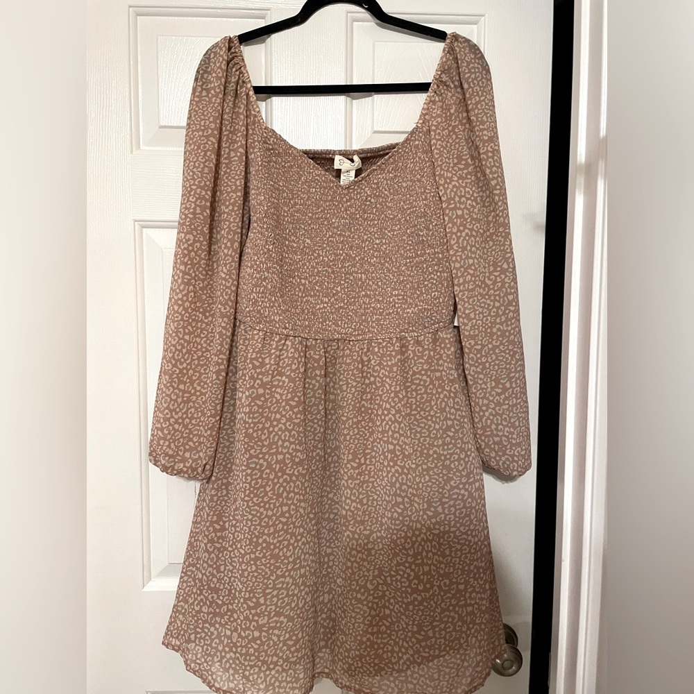 Jessica Simpson XL Leopard Print Dress New With Tags